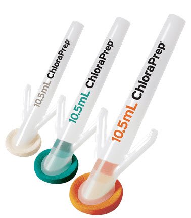 Applicator ChloraPrep™ Prep Solution  Hi-Lite Orange™ 10.5 mL Applicator 2% / 70% Strength CHG (Chlorhexidine Gluconate) / Isopropyl Alcohol Sterile by BD  ID 930715